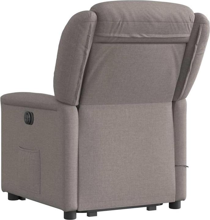 Produktbild VidaXL Massagesessel mit Aufstehhilfe Taupe Stoff