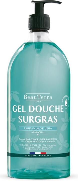 Produktbild BeauTerra reichhal Duschg Alo Ver 1000ml (1000 ml)