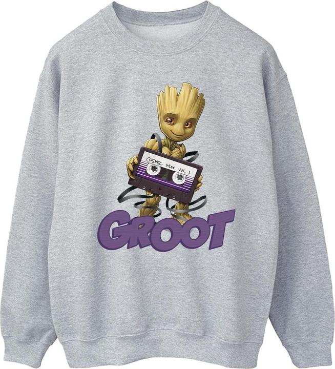 Guardians of the Galaxy Groot Casette Sweatshirt (L)