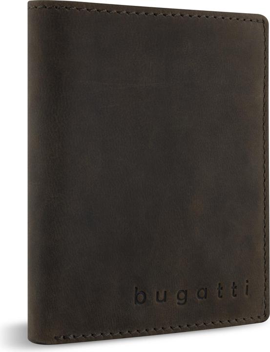 Actual product image Bugatti Luca leather wallet 10 cm