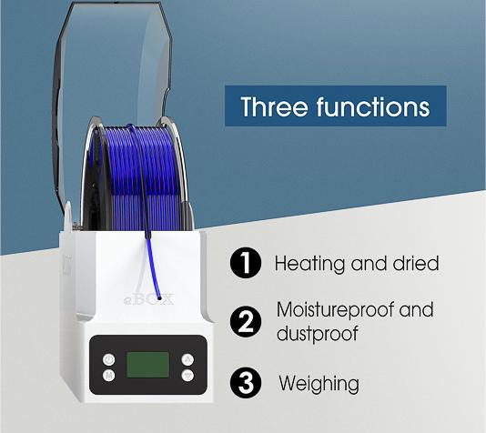 Actual product image eSUN eBox Lite Filament Drying Dry Box (Stall)