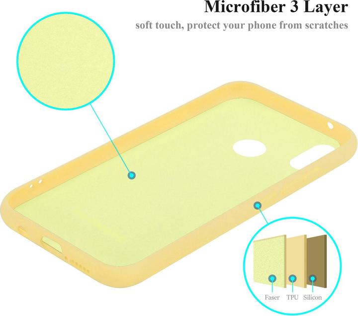 Immagine prodotto Cadorabo Copertura della cassa del silicone liquido TPU (Huawei Nova 3E, Huawei P20 Lite)