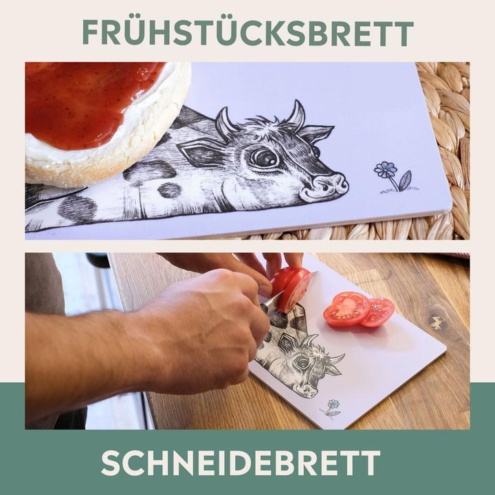 Immagine prodotto Ligarti Holzbrettchen & Frühstücksbrettchen - Rita