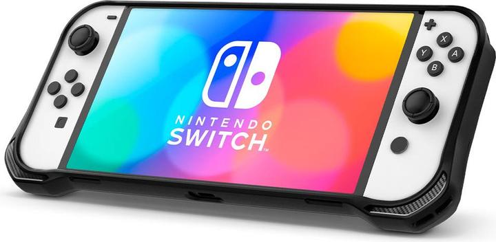 Actual product image Spigen Rugged Armor Nintendo Switch OLED Matte Black (Switch OLED)