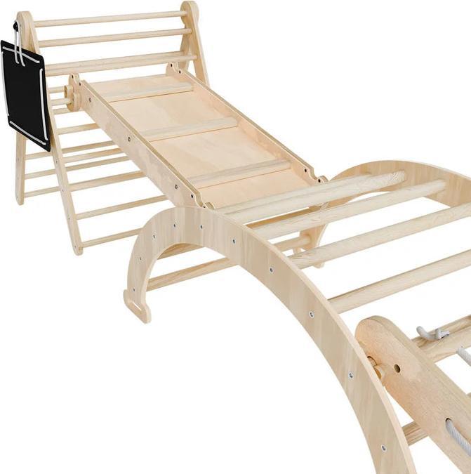 Actual product image Juskys Kletterdreieck Movario Vielseitiges Indoor-Klettergerüst