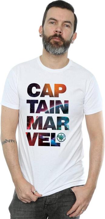 Image du produit - T-shirt CAPTAIN SPACE TEXT - Homme (XL)