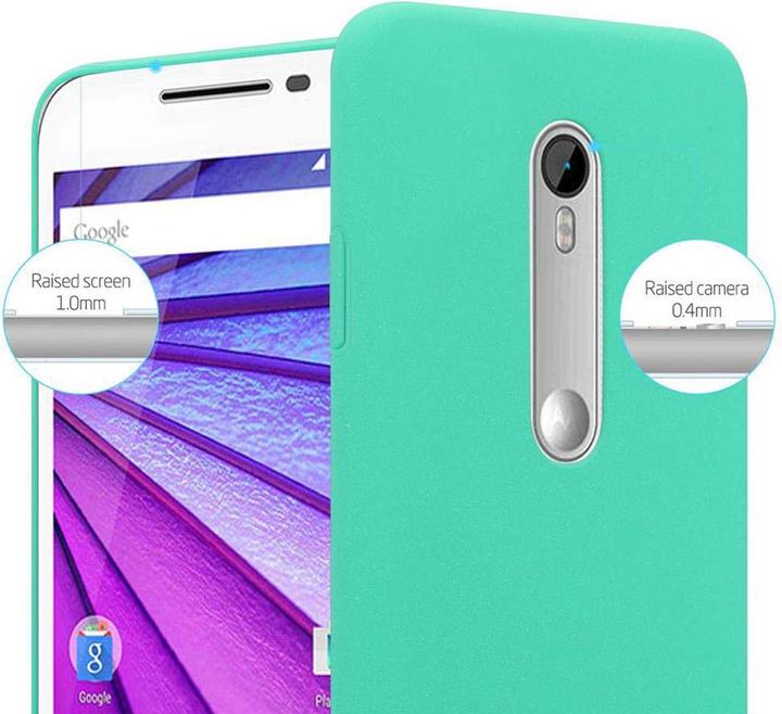 Image du produit Cadorabo Couverture rigide Frosty Cover (Motorola Moto G3)