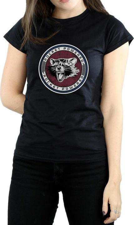 Image du produit - T-shirt GUARDIANS OF THE GALAXY ROCKET POWERED - Femme (S)