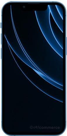 Immagine prodotto Re!commerce iPhone 13 (256 GB, Blu, Azzurro, 6.10", 12 Mpx, SIM + eSIM, B / Molto bene)