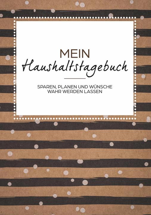 Actual product image The budget book for entry - save money with the Budget Planner and financial book for the home (German, Mertens Ventures Ltd, 2019)
