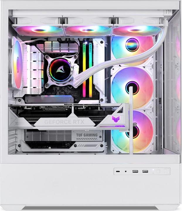 Immagine prodotto Sharkoon AK6 RGB Bianco ATX (bianco) (mATX, ATX, Mini-ATX)