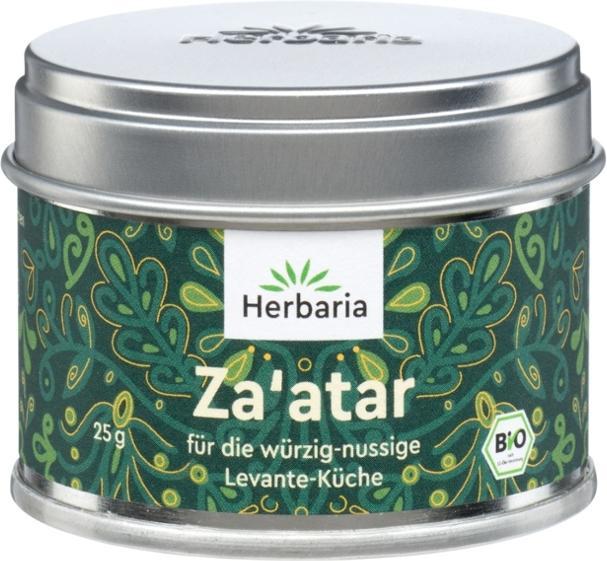 Actual product image Herbaria Za'atar (tin) (25 g)