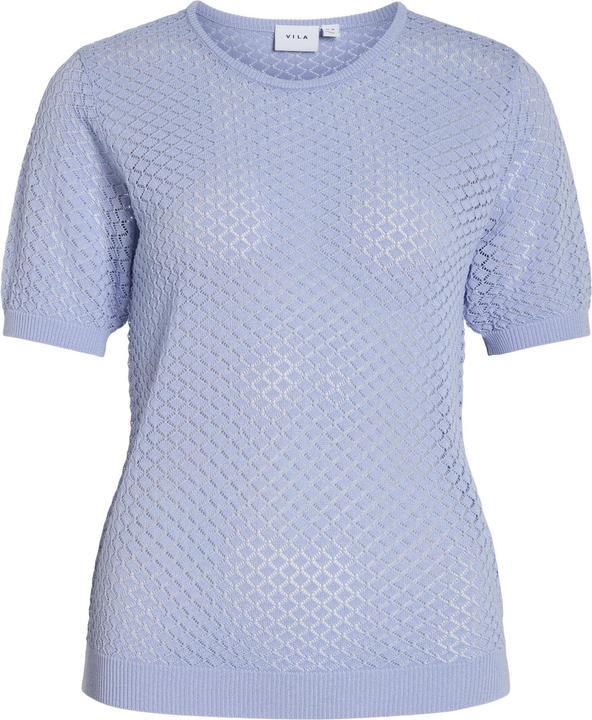 Actual product image Vila Round neck top with short sleeves (XS)