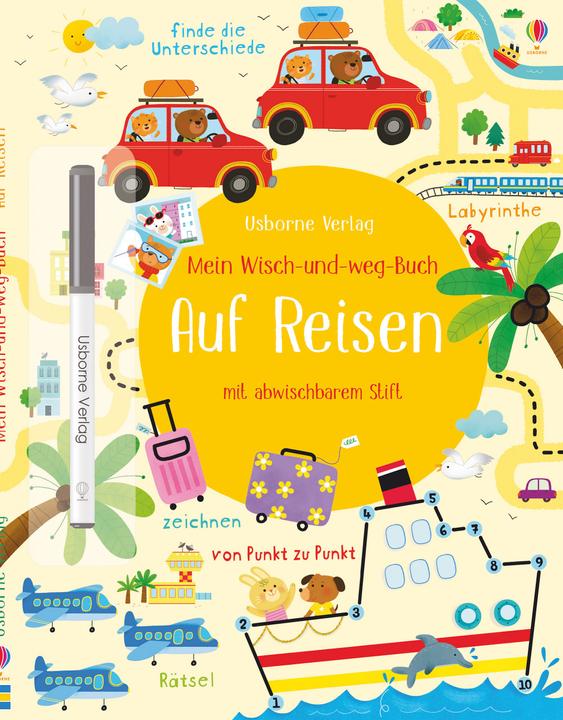 Produktbild Mein Wisch-und-weg-Buch: Auf Reisen (Deutsch, Kirsteen Robson, Manola Caprini, 2019)