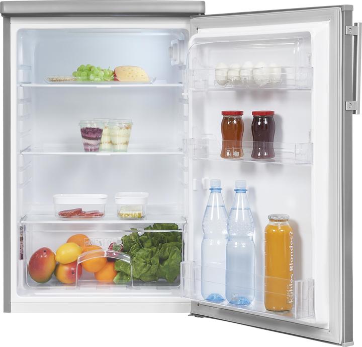 Produktbild Exquisit Exqu K?hlschr KS16VH040E E inox 810200306 (127 l)