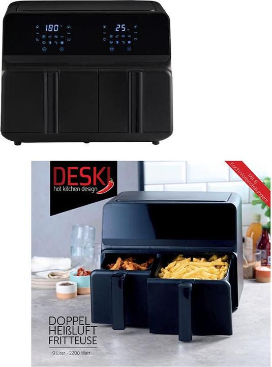 Actual product image Deski Hot air fryer