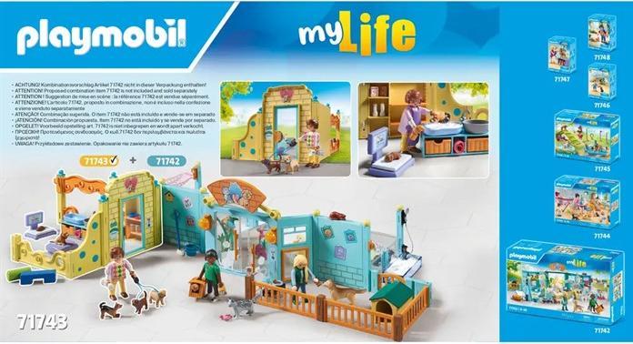 Produktbild Playmobil Welpenhaus (71743, Playmobil My Life)