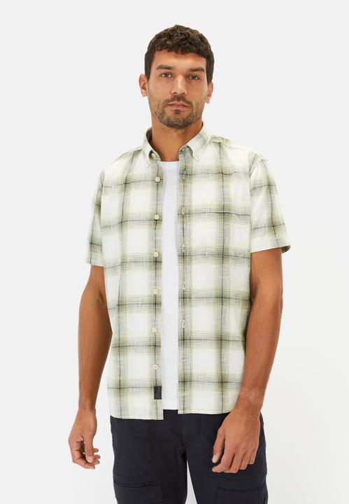 Image du produit Camel Active Kariertes Kurzarmhemd aus reiner Baumwolle (5XL)