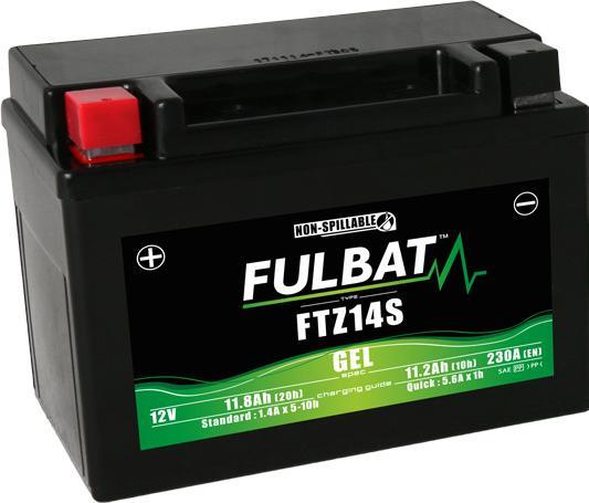 Actual product image Fulbat FTZ14S Gel