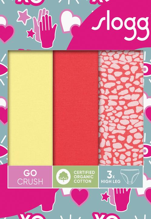 Produktbild Sloggi Brief GO CRUSH Damenslip 3er Pack (L, 3er Pack)