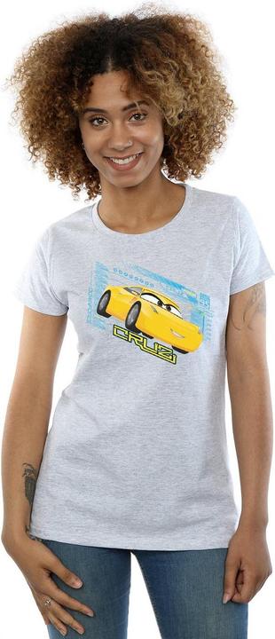 Actual product image Disney Womens/Ladies Cars Cruz Ramirez Cotton T-Shirt (L)