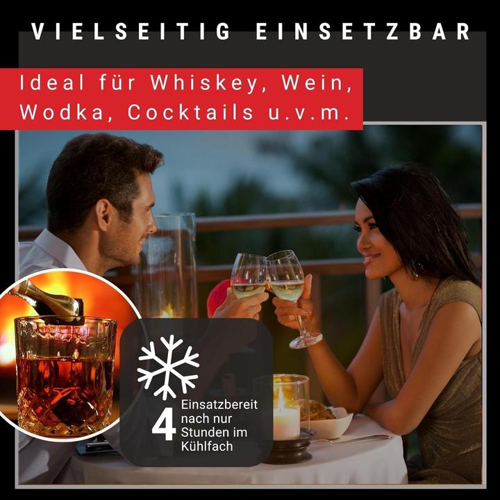 Actual product image Woma Whisky stones set (Whisky glass)
