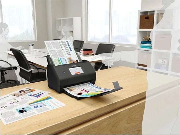 Actual product image Epson WorkForce ES-580W (USB, WLAN, USB host)