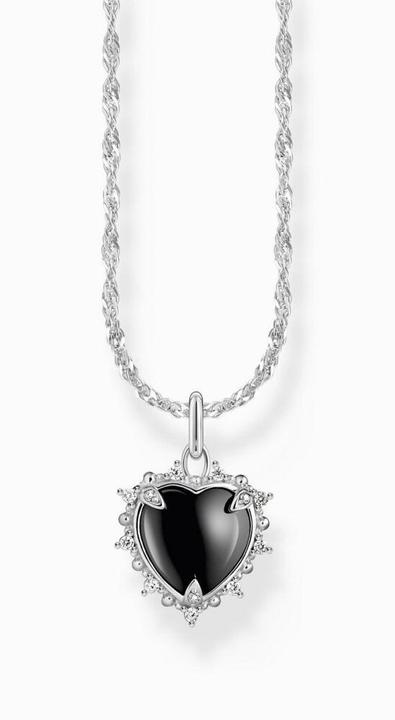 Produktbild Thomas Sabo Kette mit Anhänger Heart Romance (925er Silber, 40 - 45 cm)