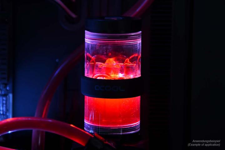 Actual product image Alphacool Ice water Crystal Red (1000 ml, Ready-mix)