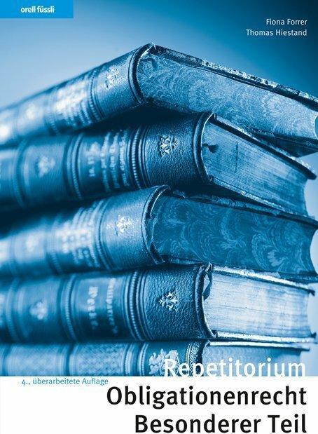 Actual product image Repetitorium Obligationenrecht Besonderer Teil (German, Thomas Hiestand, 2020)