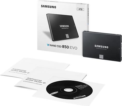 Actual product image Samsung 850 EVO Basic (4000 GB, 2.5")