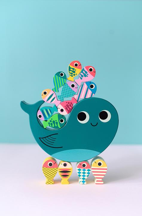 Immagine prodotto Vilac Impilare il pesce selvatico (Tedesco, Inglese, Italiano, Francese)