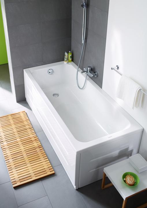 Immagine prodotto Duravit Vasca rettangolare D-Code 75 x 170 cm bianca liscia 7000970000000 (120 l, 170 cm, 75 cm)