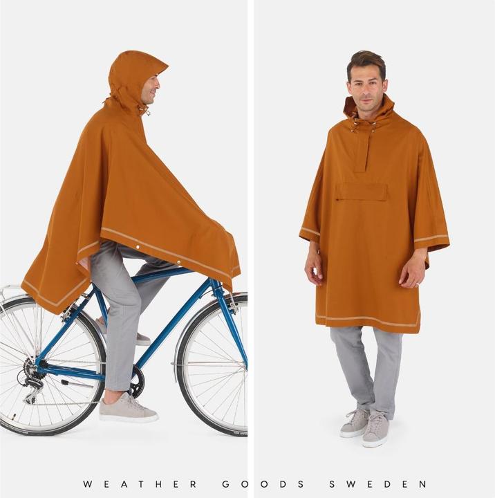 Immagine prodotto Weathergoods IMBRIS Poncho da pioggia, Copper, M-L (S/M)