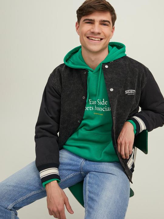 Immagine prodotto Jack & Jones Felpa con cappuccio con stampa sportiva (M)