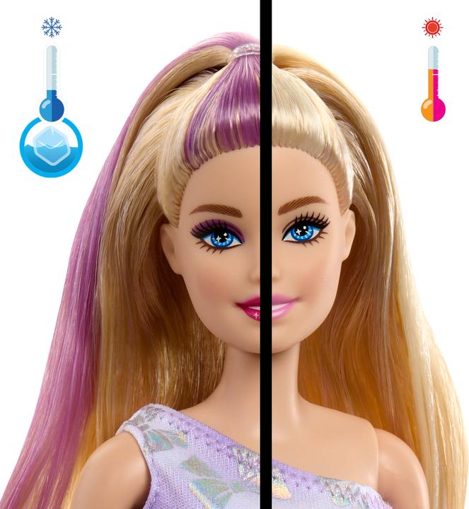 Actual product image Barbie Party Unboxed Pet Birthday Series - purple dress