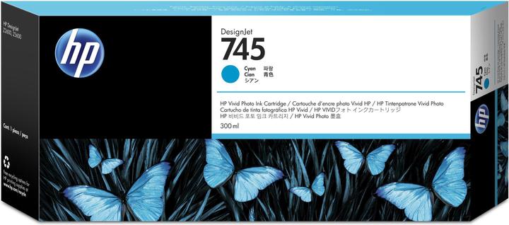 Actual product image HP Ink Large Format cyan Orig.No. F9K03A (C)