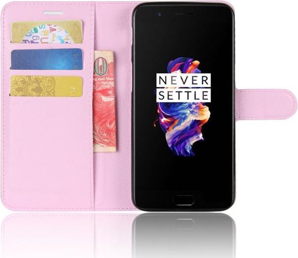 Produktbild MU Classic Leder Litchi Hülle (OnePlus 5)