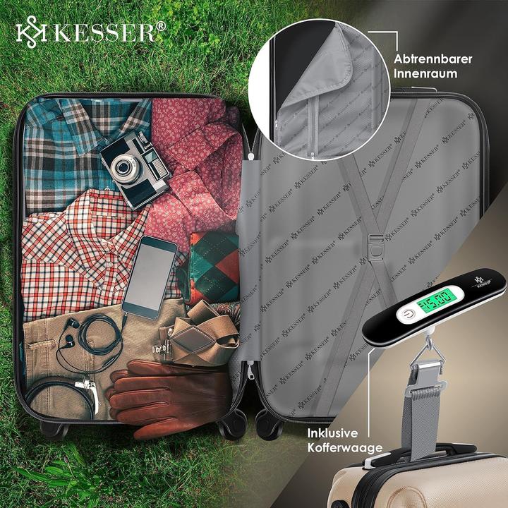 Image du produit Kesser Handgepäck-Reisekoffer (55 l, M (50 - 90l))
