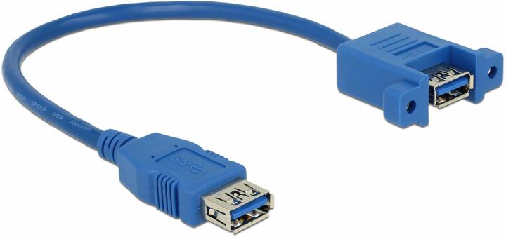 Delock USB3.0 Kabel, 25cm, A-A, zum Einbau (0.25 m, USB 3.0)