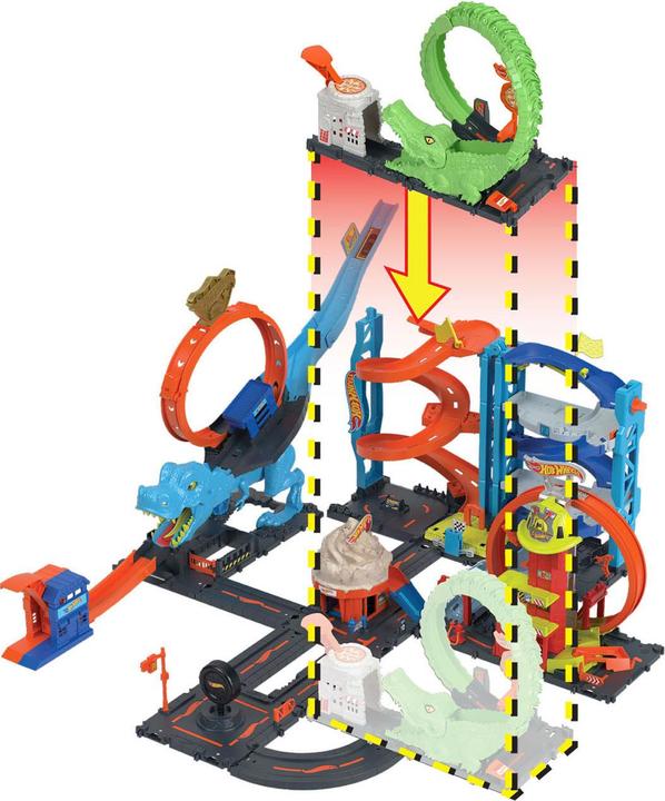 Image du produit Hot Wheels Attaque en boucle de City Gator