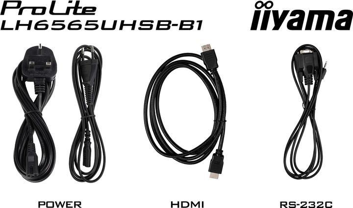 Immagine prodotto iiyama PANNELLO IPS DA 65 POLLICI 4K UHD 3840X2160 (3840 x 2160 pixel, 64.50")