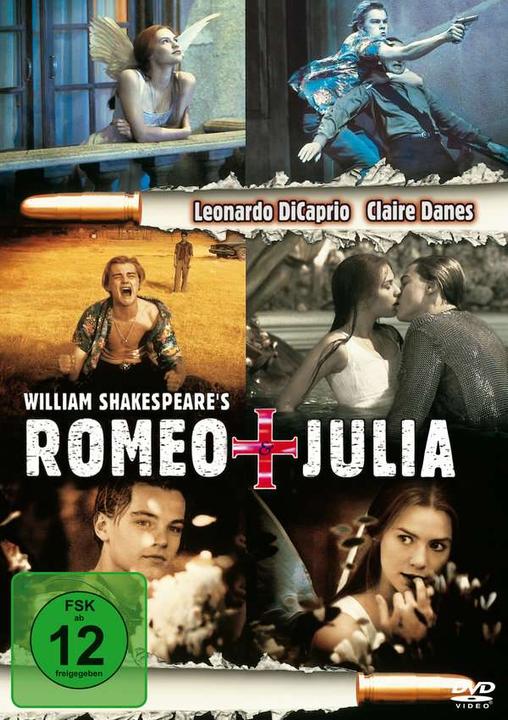 Romeo e Giulietta di William Shakespeare (DVD, 1996, Inglese, Tedesco)