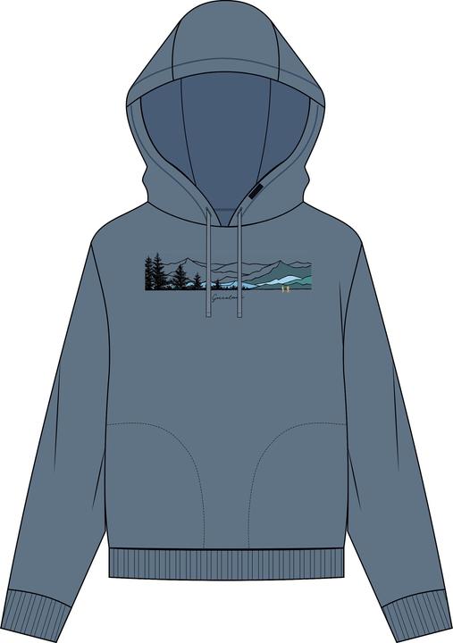 Actual product image Greenbomb Women's Nature Hike Mountains Flipper Pullover (M)
