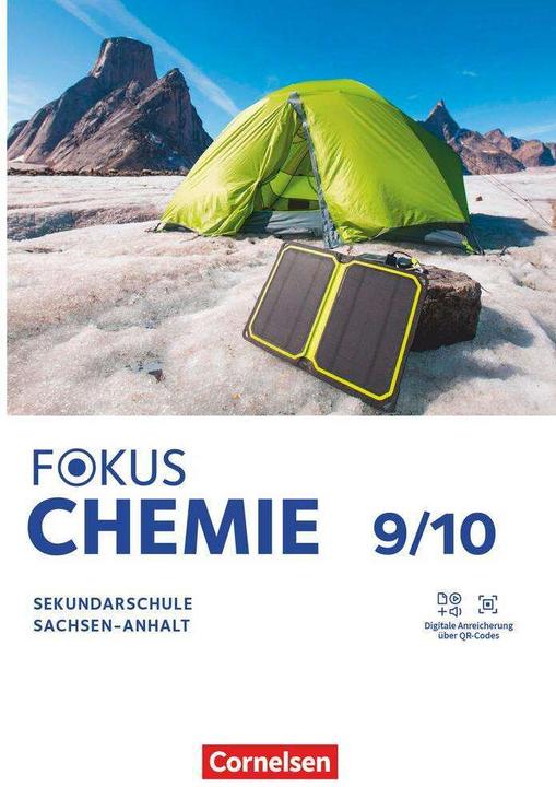 Produktbild Fokus Chemie - Mittlere Schulformen - Sachsen-Anhalt 2023 - 9./10. Schuljahr (Deutsch, 2024)