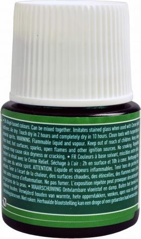 Actual product image Pebeo Vitrail Transparent (Emerald, 45 ml)