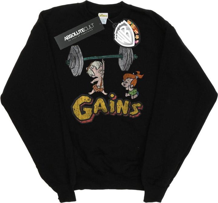 Produktbild The Flintstones Bam Bam Gains Distressed Sweatshirt Jungen (116)