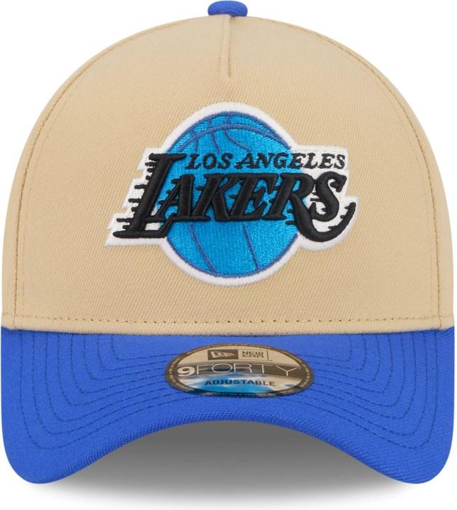 Actual product image New Era 9Forty A-Frame Snapback Cap City Los Angeles Lakers