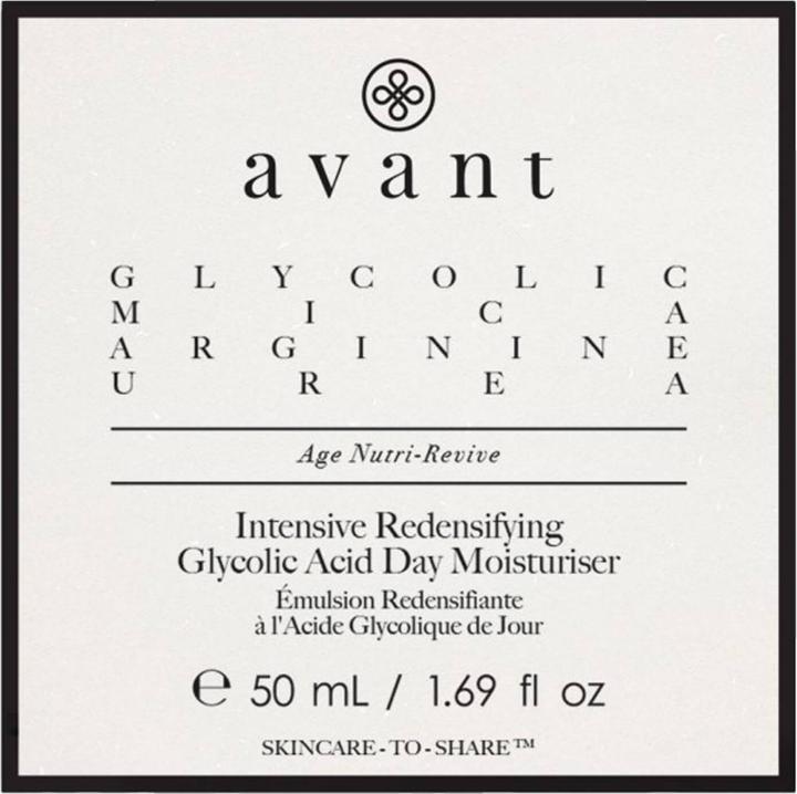 Produktbild Avant - Feuchtigkeitsspendende Glycolic Tagescreme Intensive Redensifying (Tagescreme)