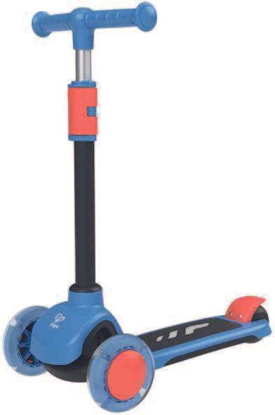 Actual product image Hape Lean n Glide Kick Scooter (Blue)